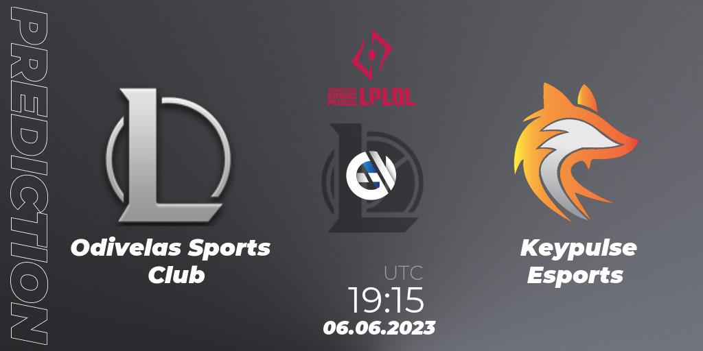 Odivelas Sports Club - Keypulse Esports: Maç tahminleri. 06.06.23, LoL, LPLOL Split 2 2023 - Group Stage