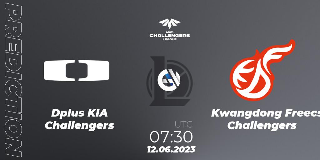 Dplus KIA Challengers - Kwangdong Freecs Challengers: Maç tahminleri. 12.06.23, LoL, LCK Challengers League 2023 Summer - Group Stage