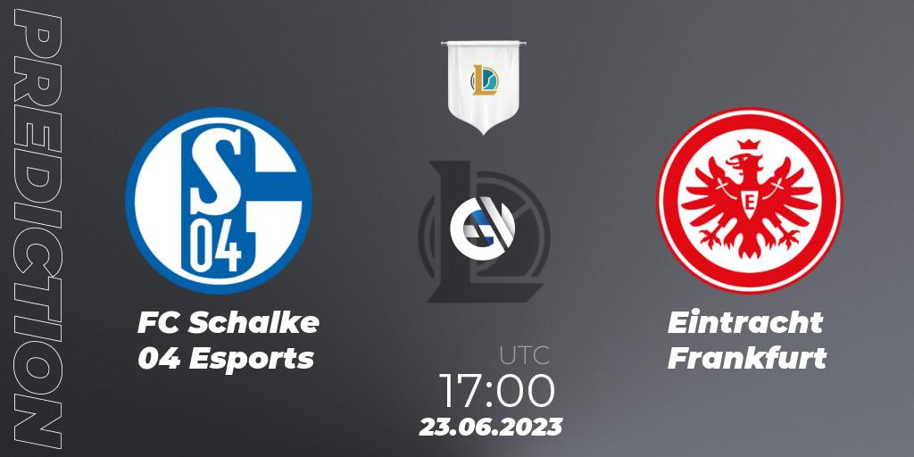FC Schalke 04 Esports - Eintracht Frankfurt: Maç tahminleri. 23.06.23, LoL, Prime League Summer 2023 - Group Stage