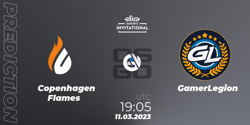 Copenhagen Flames - GamerLegion: Maç tahminleri. 11.03.23, CS2 (CS:GO), Elisa Invitational Winter 2023