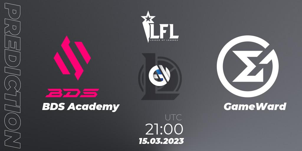 BDS Academy - GameWard: Maç tahminleri. 15.03.2023 at 21:00, LoL, LFL Spring 2023 - Group Stage
