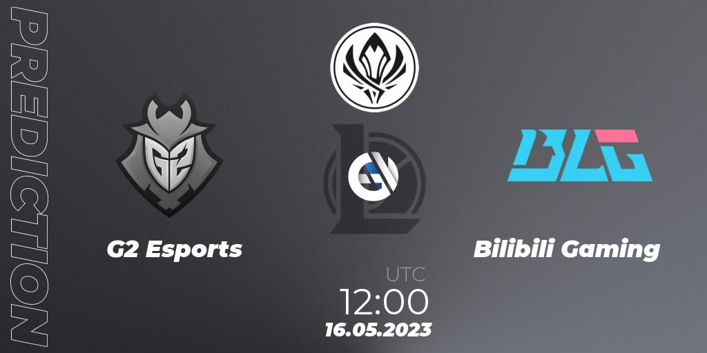 G2 Esports - Bilibili Gaming: Maç tahminleri. 16.05.23, LoL, MSI 2023 - Playoff