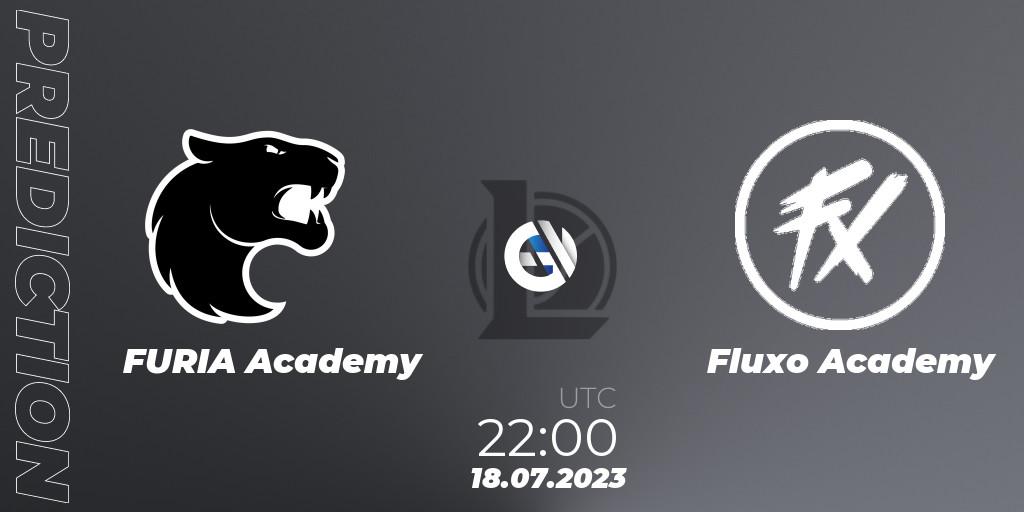 FURIA Academy - Fluxo Academy: Maç tahminleri. 18.07.2023 at 22:00, LoL, CBLOL Academy Split 2 2023 - Group Stage