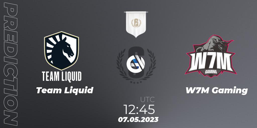 Team Liquid - W7M Gaming: Maç tahminleri. 07.05.2023 at 12:45, Rainbow Six, BLAST R6 Major Copenhagen 2023 Playoffs