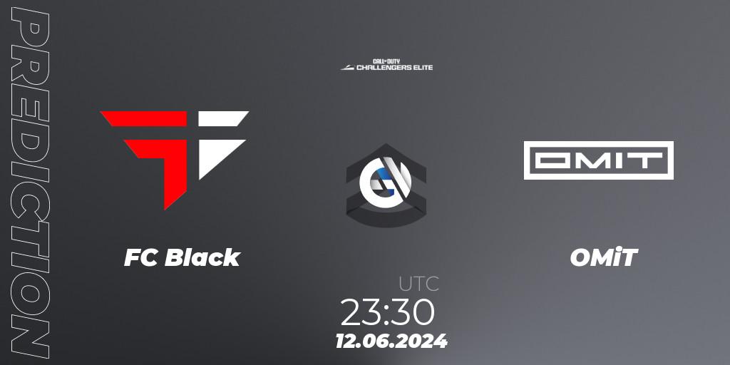 FC Black - OMiT: Maç tahminleri. 12.06.2024 at 22:30, Call of Duty, Call of Duty Challengers 2024 - Elite 3: NA