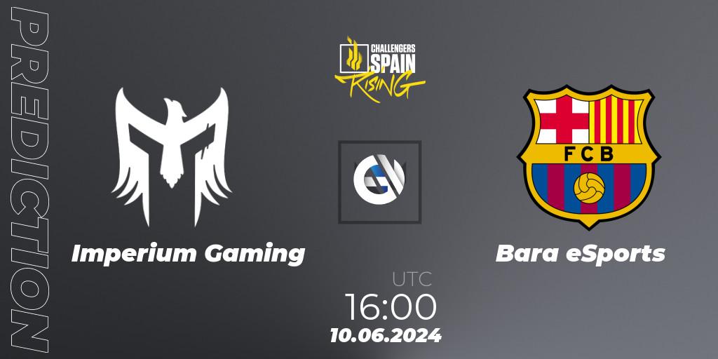 Imperium Gaming - Barça eSports: Maç tahminleri. 10.06.2024 at 16:00, VALORANT, VALORANT Challengers 2024 Spain: Rising Split 2