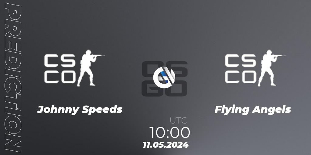 Johnny Speeds - Flying Angels: Maç tahminleri. 11.05.2024 at 10:00, Counter-Strike (CS2), MAX Skills Tournament