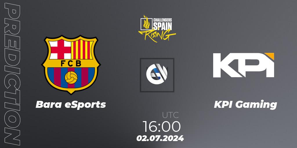 Barça eSports - KPI Gaming: Maç tahminleri. 02.07.2024 at 16:00, VALORANT, VALORANT Challengers 2024 Spain: Rising Split 2