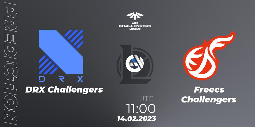 DRX Challengers - Freecs Challengers: Maç tahminleri. 14.02.2023 at 11:00, LoL, LCK Challengers League 2023 Spring