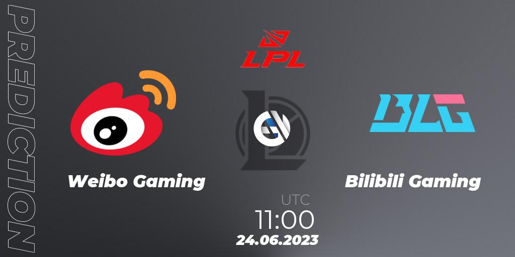 Weibo Gaming - Bilibili Gaming: Maç tahminleri. 24.06.23, LoL, LPL Summer 2023 Regular Season