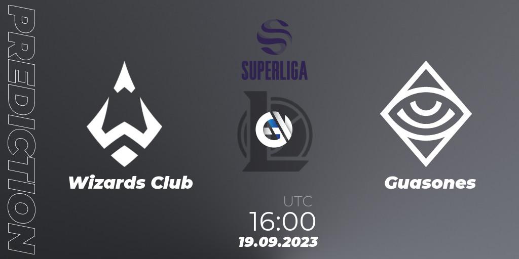 Wizards Club - Guasones: Maç tahminleri. 18.09.23, LoL, LVP SuperLiga 2024 - Promotion