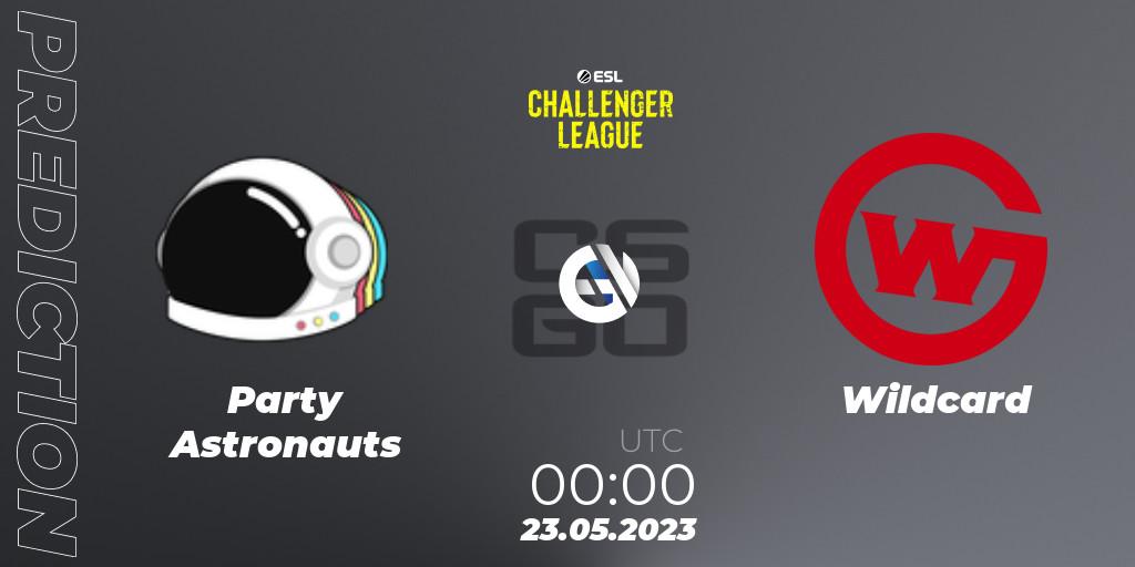 Party Astronauts - Wildcard: Maç tahminleri. 23.05.2023 at 00:00, Counter-Strike (CS2), ESL Challenger League Season 45: North America