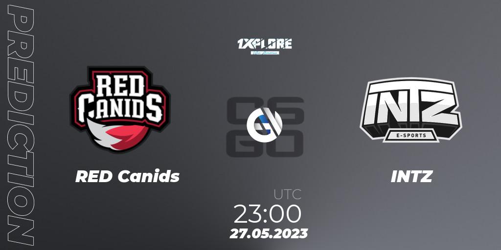 RED Canids - INTZ: Maç tahminleri. 29.05.23, CS2 (CS:GO), 1XPLORE Latin America Cup 1