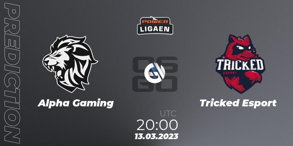 Alpha Gaming - Tricked Esport: Maç tahminleri. 13.03.2023 at 20:00, Counter-Strike (CS2), Dust2.dk Ligaen Season 22