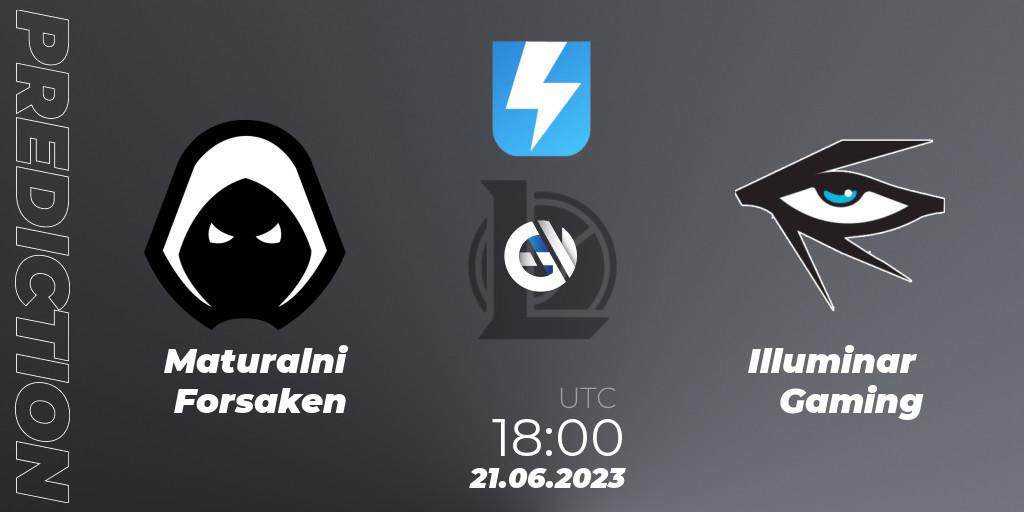 Forsaken - Illuminar Gaming: Maç tahminleri. 31.05.2023 at 17:00, LoL, Ultraliga Season 10 2023 Regular Season