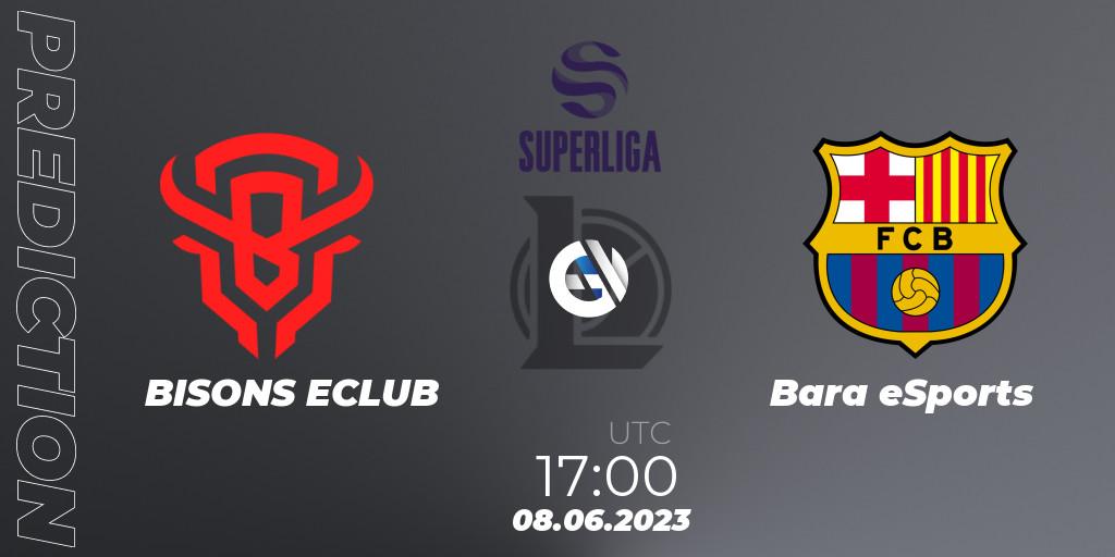 BISONS ECLUB - Barça eSports: Maç tahminleri. 08.06.23, LoL, Superliga Summer 2023 - Group Stage