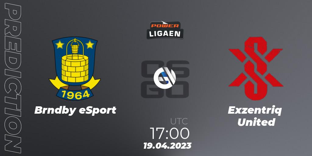 Brøndby eSport - Exzentriq United: Maç tahminleri. 19.04.2023 at 17:00, Counter-Strike (CS2), Dust2.dk Ligaen Season 23