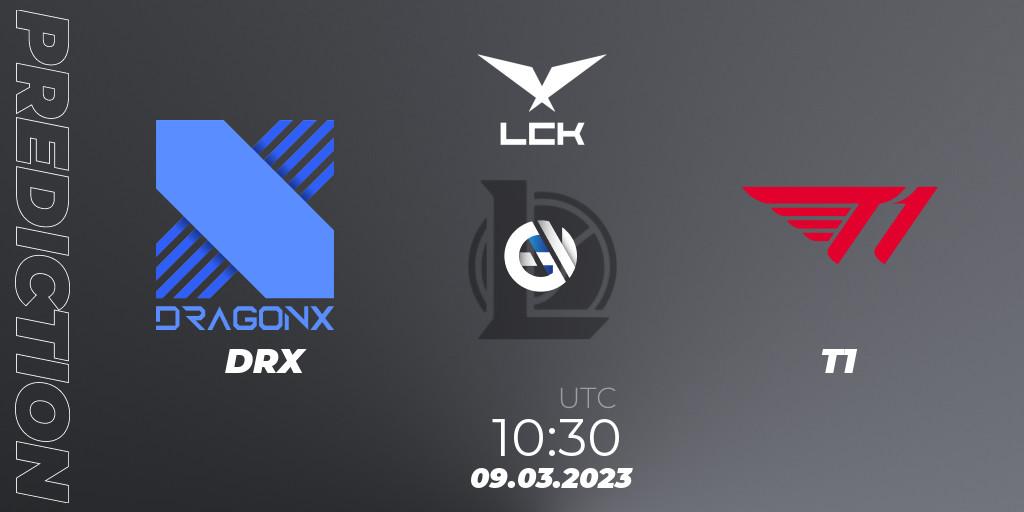 DRX - T1: Maç tahminleri. 09.03.23, LoL, LCK Spring 2023 - Group Stage