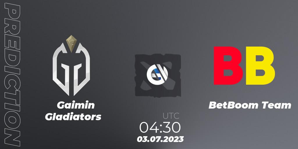 Gaimin Gladiators - BetBoom Team: Maç tahminleri. 03.07.2023 at 04:49, Dota 2, Bali Major 2023 - Group Stage