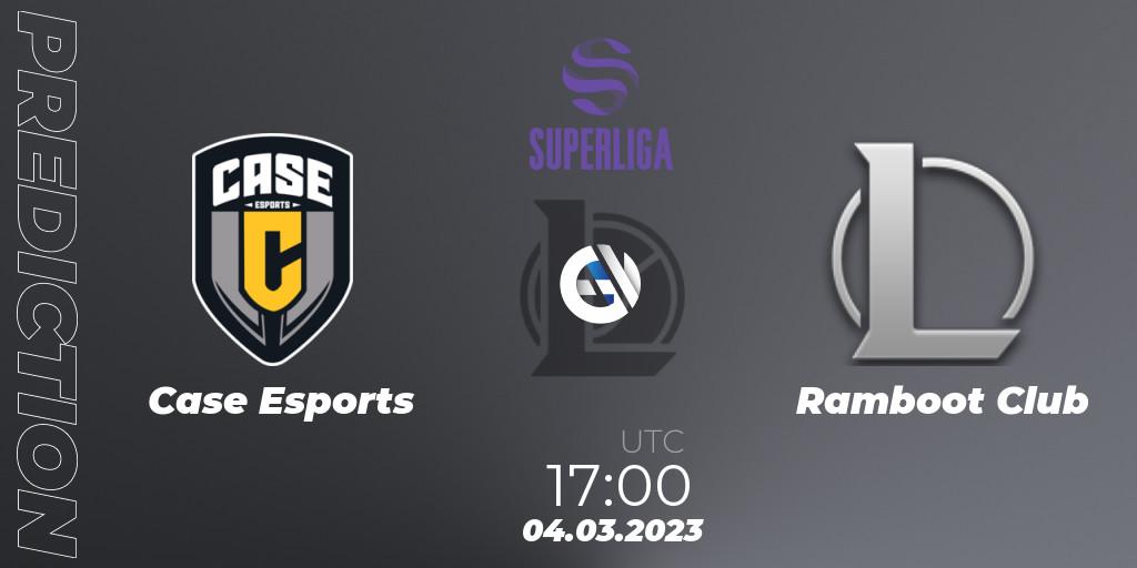 Case Esports - Ramboot Club: Maç tahminleri. 04.03.2023 at 17:00, LoL, LVP Superliga 2nd Division Spring 2023 - Group Stage