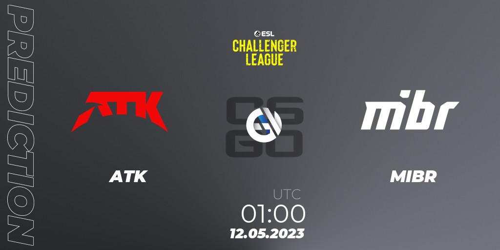 ATK - MIBR: Maç tahminleri. 12.05.2023 at 01:00, Counter-Strike (CS2), ESL Challenger League Season 45: North America
