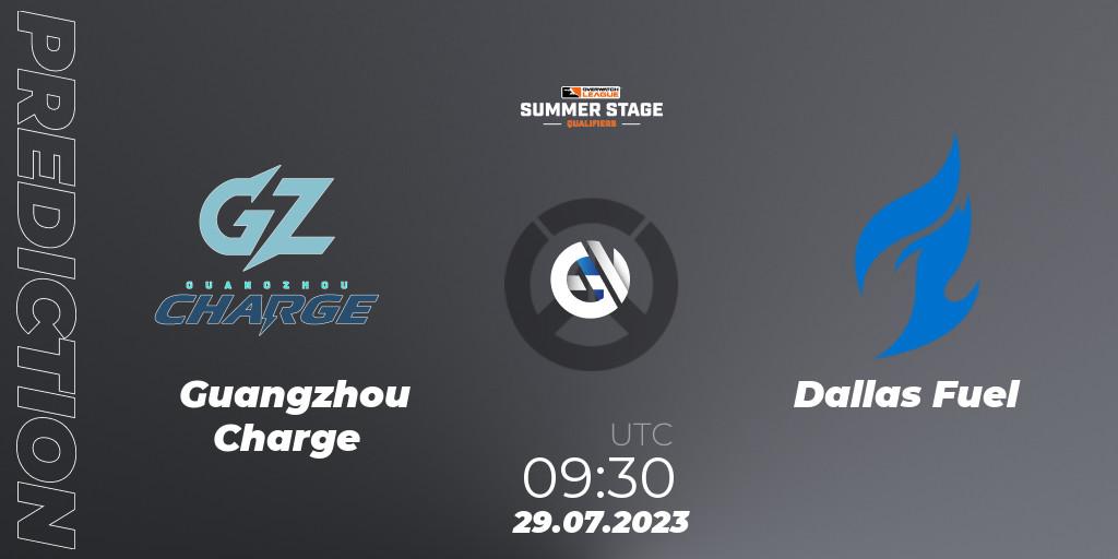 Guangzhou Charge - Dallas Fuel: Maç tahminleri. 29.07.23, Overwatch, Overwatch League 2023 - Summer Stage Qualifiers