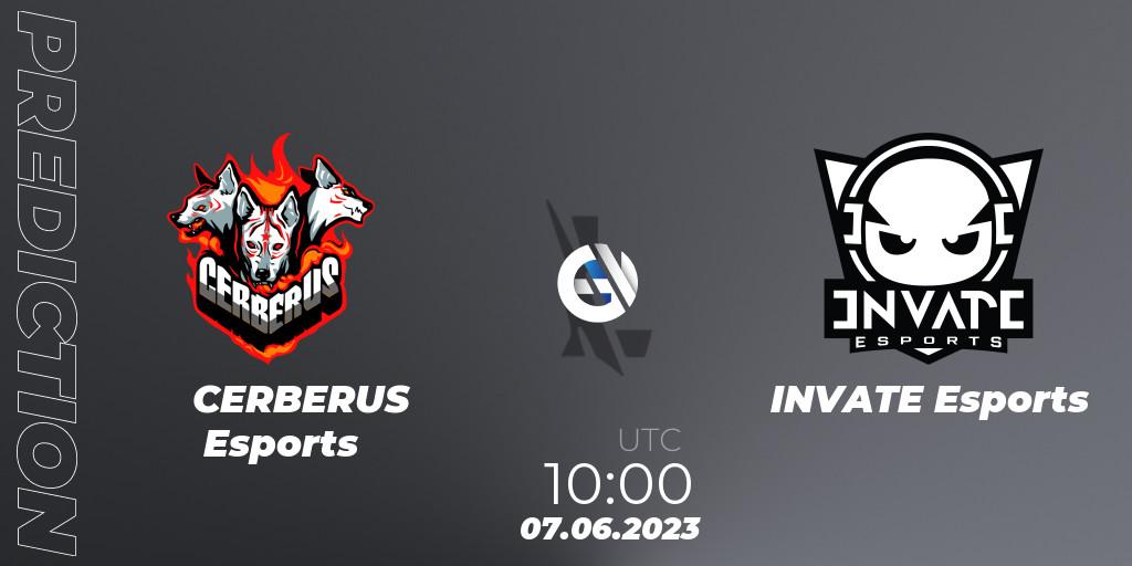CERBERUS Esports - INVATE Esports: Maç tahminleri. 07.06.23, Wild Rift, WRL Asia 2023 - Season 1 - Regular Season