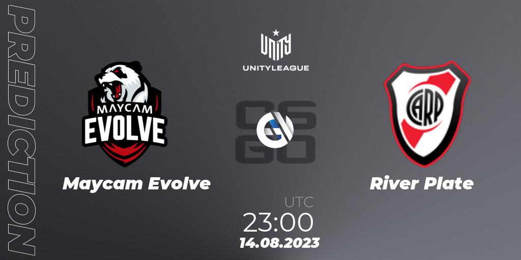 Maycam Evolve - River Plate: Maç tahminleri. 14.08.2023 at 23:00, Counter-Strike (CS2), LVP Unity League Argentina 2023