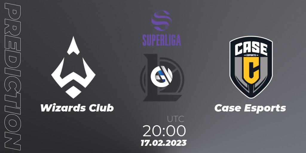 Wizards Club - Case Esports: Maç tahminleri. 17.02.23, LoL, LVP Superliga 2nd Division Spring 2023 - Group Stage