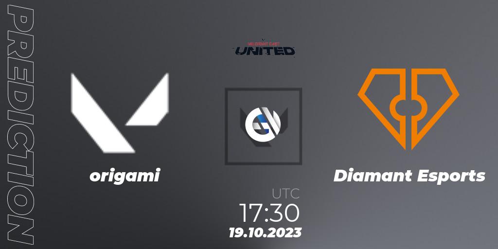 ESC Gaming - Diamant Esports: Maç tahminleri. 18.10.2023 at 15:00, VALORANT, VALORANT East: United: Season 2: Stage 3 - League