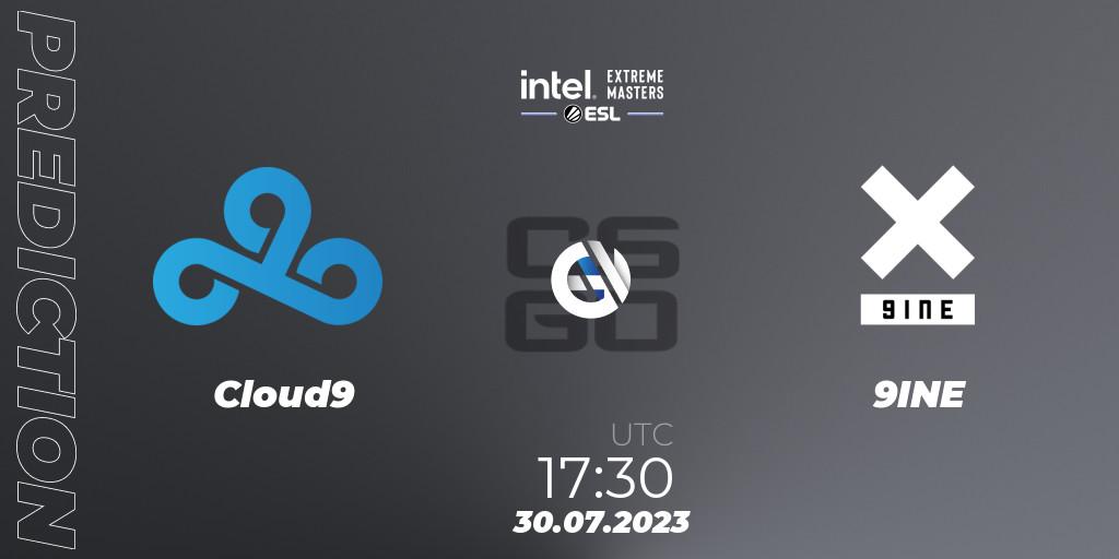 Cloud9 - 9INE: Maç tahminleri. 30.07.2023 at 10:30, Counter-Strike (CS2), IEM Cologne 2023