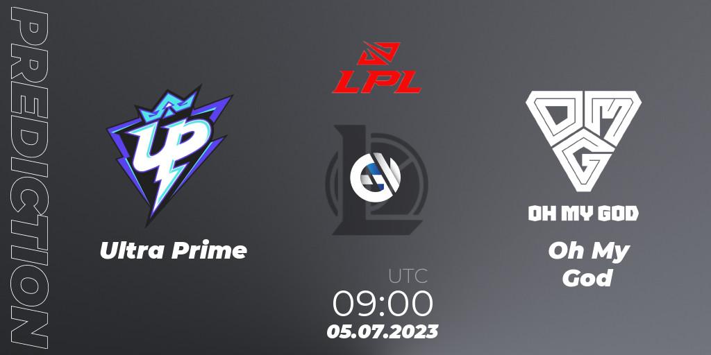 Ultra Prime - Oh My God: Maç tahminleri. 05.07.23, LoL, LPL Summer 2023 Regular Season