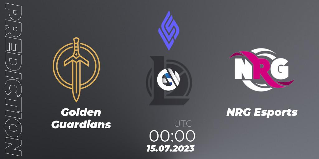 Golden Guardians - NRG Esports: Maç tahminleri. 14.07.23, LoL, LCS Summer 2023 - Group Stage