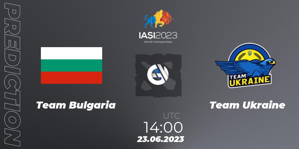 Team Bulgaria - Team Ukraine: Maç tahminleri. 23.06.23, Dota 2, IESF Europe B Qualifier 2023