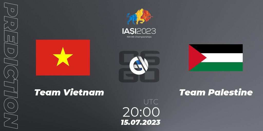Team Vietnam - Team Palestine: Maç tahminleri. 15.07.2023 at 18:20, Counter-Strike (CS2), IESF Asian Championship 2023
