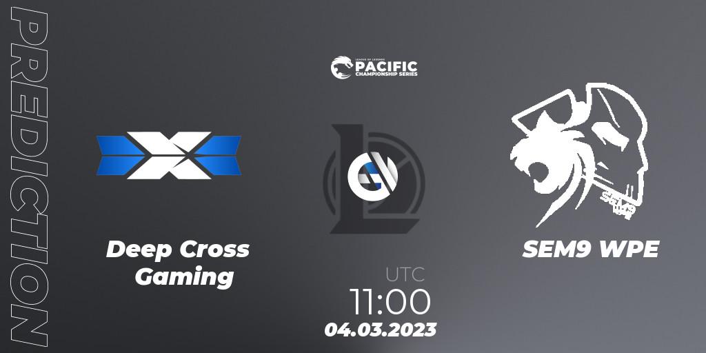Deep Cross Gaming - SEM9 WPE: Maç tahminleri. 04.03.2023 at 11:00, LoL, PCS Spring 2023 - Group Stage