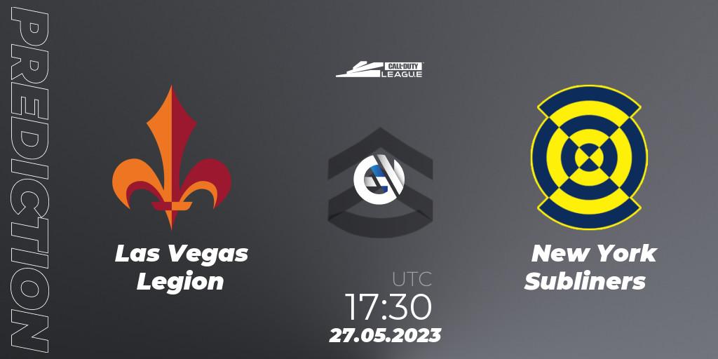 Las Vegas Legion - New York Subliners: Maç tahminleri. 27.05.2023 at 17:30, Call of Duty, Call of Duty League 2023: Stage 5 Major