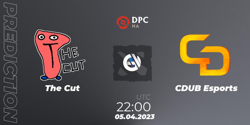 The Cut - CDUB Esports: Maç tahminleri. 05.04.23, Dota 2, DPC 2023 Tour 2: NA Division II (Lower)