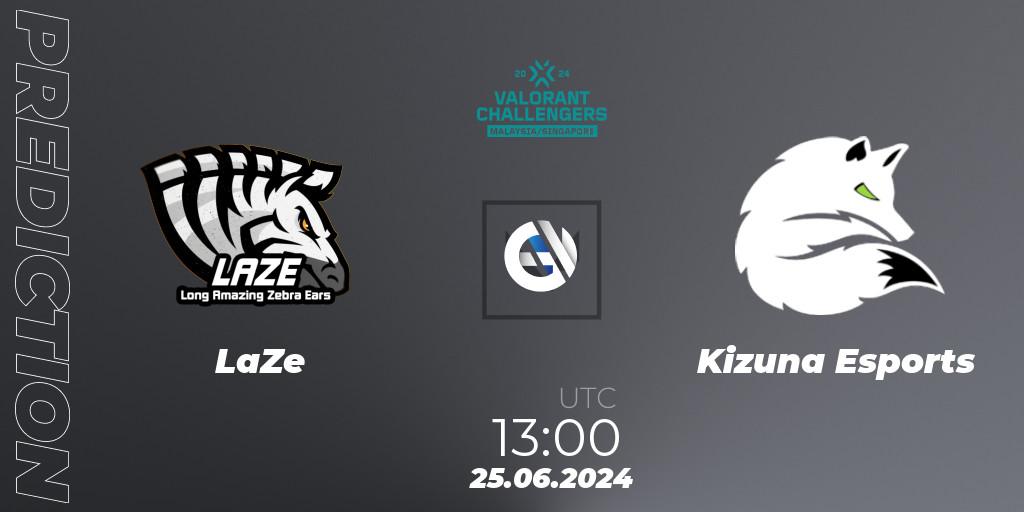 LaZe - Kizuna Esports: Maç tahminleri. 25.06.2024 at 13:00, VALORANT, VALORANT Challengers 2024 Malaysia and Singapore: Split 2