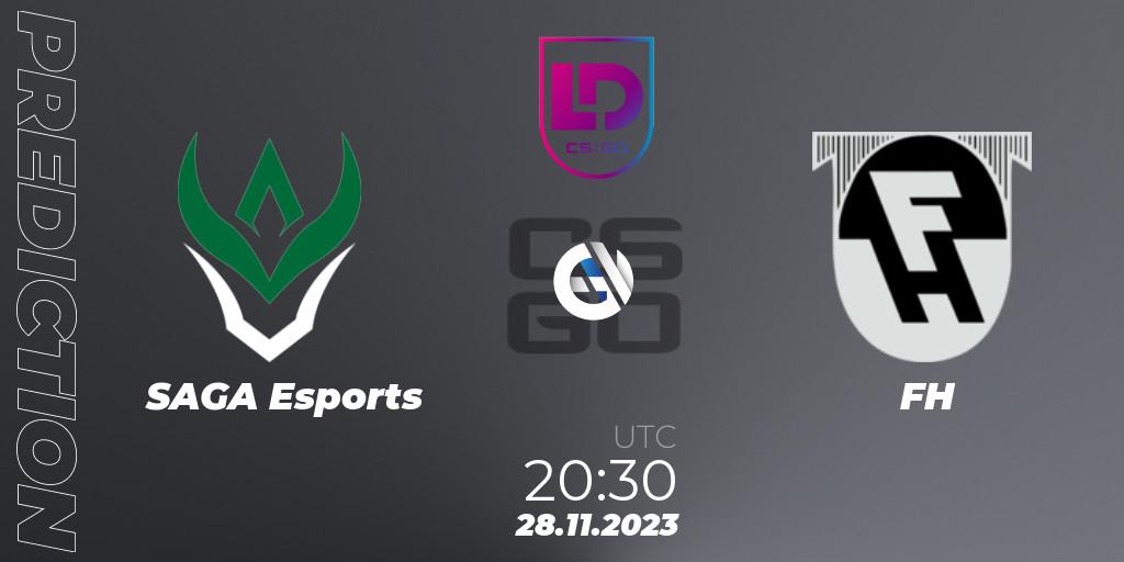 SAGA Esports - FH: Maç tahminleri. 30.11.2023 at 21:30, Counter-Strike (CS2), Icelandic Esports League Season 8: Regular Season