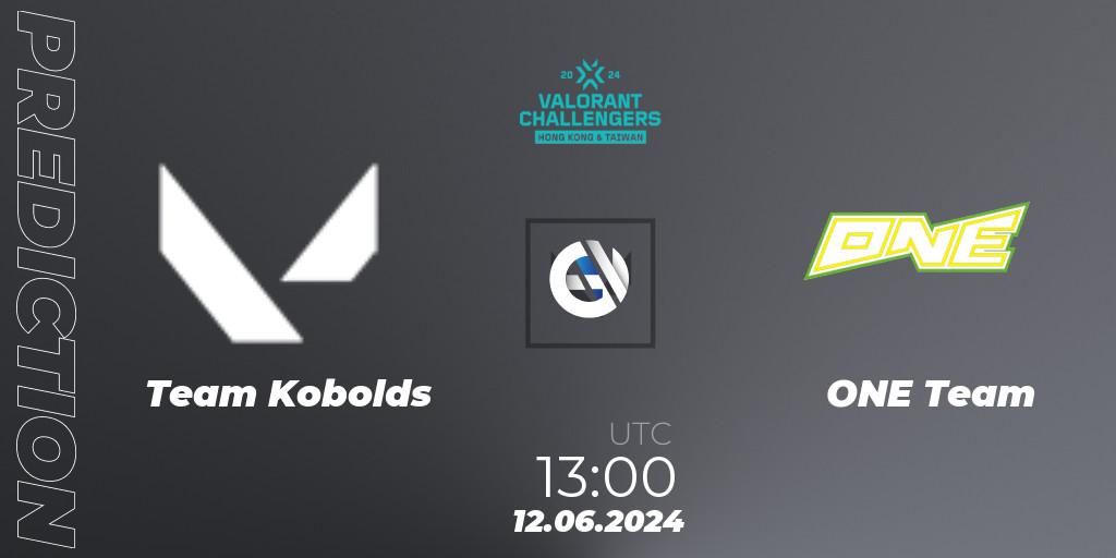 Team Kobolds - ONE Team: Maç tahminleri. 12.06.2024 at 14:30, VALORANT, VALORANT Challengers Hong Kong and Taiwan 2024: Split 2