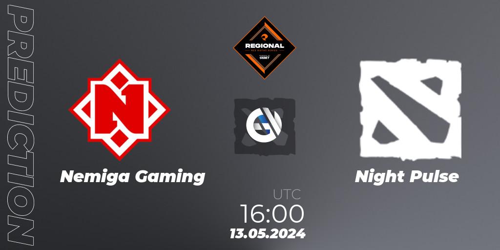 Nemiga Gaming - Night Pulse: Maç tahminleri. 13.05.2024 at 16:30, Dota 2, RES Regional Series: EU #2