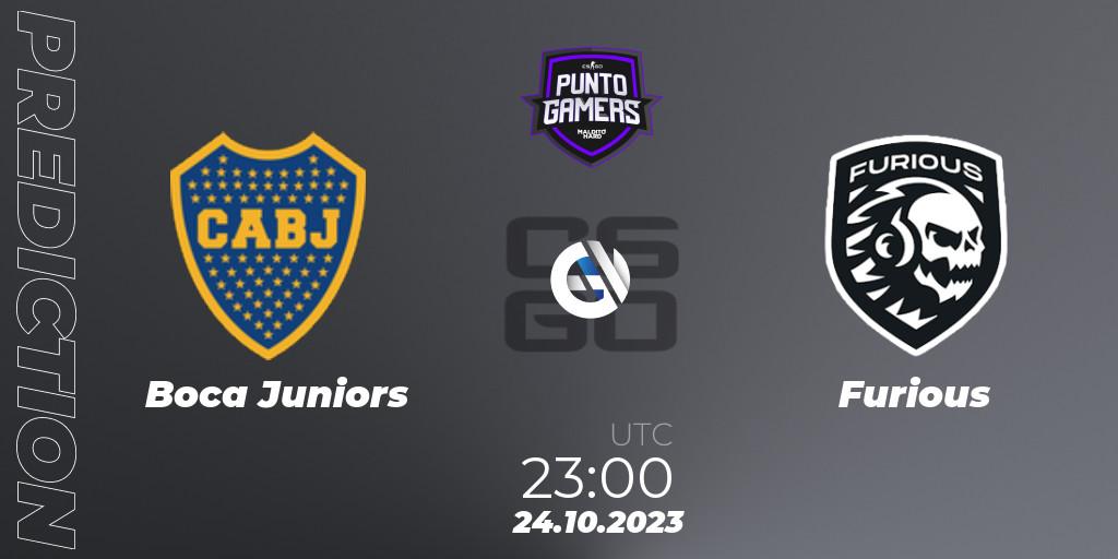 Boca Juniors - Furious: Maç tahminleri. 24.10.23, CS2 (CS:GO), Punto Gamers Cup 2023