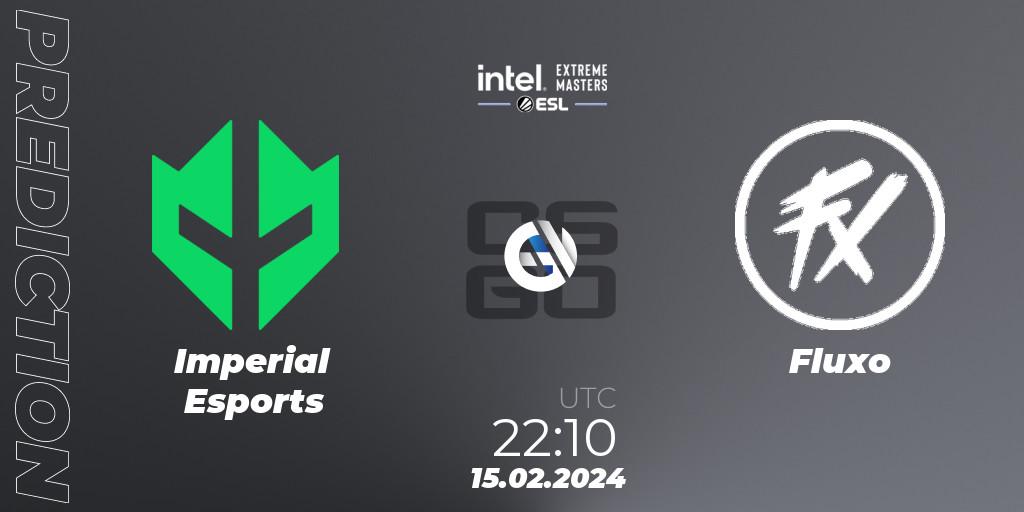 Imperial Esports - Fluxo: Maç tahminleri. 15.02.2024 at 22:10, Counter-Strike (CS2), Intel Extreme Masters Dallas 2024: South American Open Qualifier #1
