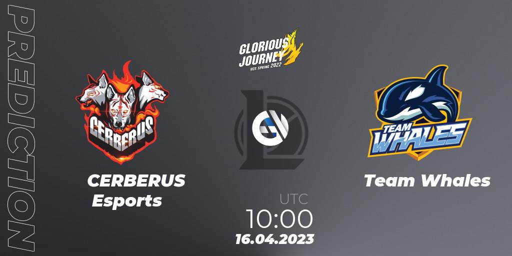 CERBERUS Esports - Team Whales: Maç tahminleri. 16.04.2023 at 10:00, LoL, VCS Spring 2023 - Playoffs