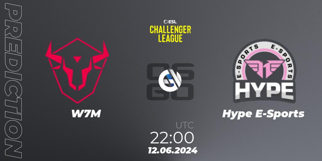 W7M - Hype E-Sports: Maç tahminleri. 12.06.2024 at 22:00, Counter-Strike (CS2), ESL Challenger League Season 47 Relegation: South America