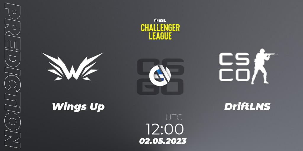Wings Up - DriftLNS: Maç tahminleri. 02.05.2023 at 12:00, Counter-Strike (CS2), ESL Challenger League Season 45: Asia-Pacific