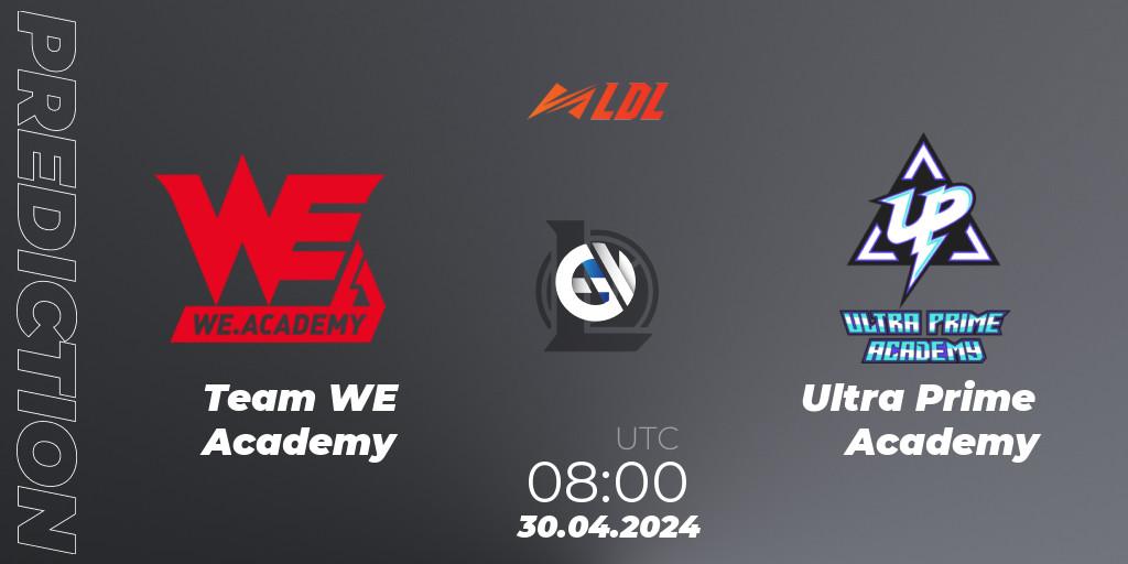 Team WE Academy - Ultra Prime Academy: Maç tahminleri. 30.04.2024 at 08:00, LoL, LDL 2024 - Stage 2