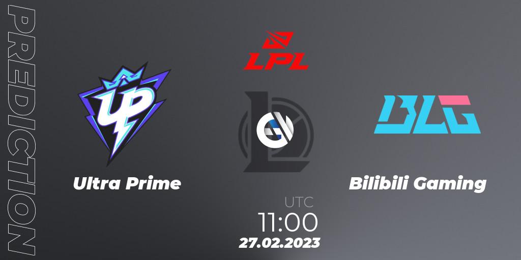 Ultra Prime - Bilibili Gaming: Maç tahminleri. 27.02.2023 at 12:15, LoL, LPL Spring 2023 - Group Stage