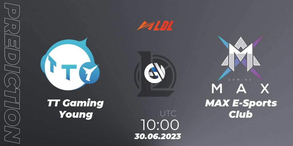 TT Gaming Young - MAX E-Sports Club: Maç tahminleri. 30.06.2023 at 10:00, LoL, LDL 2023 - Regular Season - Stage 3